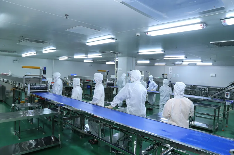 Filling hall production line